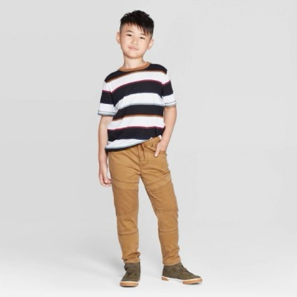 Art Class Toddler Pull-on Moto Khaki Joggers